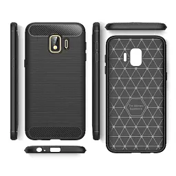 Чохол до мобільного телефона Laudtec для Samsung Galaxy J2 Core Carbon Fiber (Black) (LT-J2C) - мініатюра 3