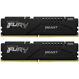Модуль пам'яті для комп'ютера DDR5 32GB (2x16GB) 6800 MHz Beast Black EXPO Kingston Fury (ex.HyperX) (KF568C34BBEK2-32)