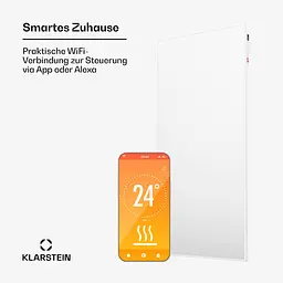 Інфрачервона нагрівальна панель Klarstein Wonderwall Air Smart 770 (10045443) - мініатюра 5
