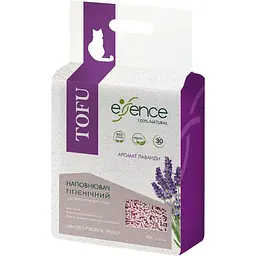 Наповнювач для котячого туалету Essence Tofu з ароматом лаванди 6 л (920024) - мініатюра 2