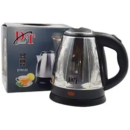 Електрочайник з нержавіючої сталі D&amp;T Smart DT-8122 1.2 л 1500 Вт  - мініатюра 5