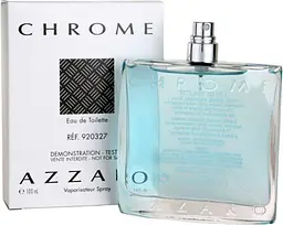 Оригінал Azzaro Chrome 100 мл ТЕСТЕР туалетна вода