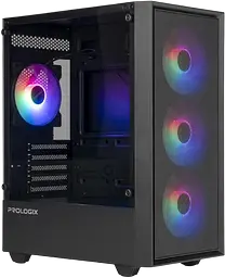 Корпус Prologix E107 RGB Black - мініатюра 2