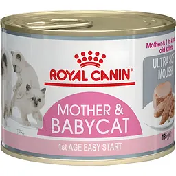 Набір вологого корму для кошенят до 4 місяців Royal Canin Babycat Instinctive 2.34 кг (12 шт. х 195 г)