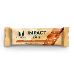 Високопротеїнові Батончики Impact Bar - 12x64г Карамель з Горіхами - мініатюра 2