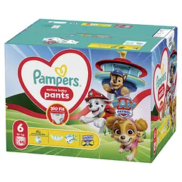 Підгузки-трусики Pampers Active Baby Pants Щенячий патруль Розмір 6 (14-19 кг) 60 шт. - мініатюра 2