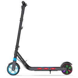 Дитячий електросамокат GIANT Kids E10 PRO 4.4Ah чорний з підсвіткою колес і музикою