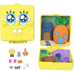 Набір Mattel Polly Pocket Губка Боб Квадратні штани з мікрофігурками (JKC84) - мініатюра 2