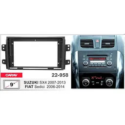 Перехідна рамка Suzuki SX4, Fiat Sedici Carav 22-958 - мініатюра 5