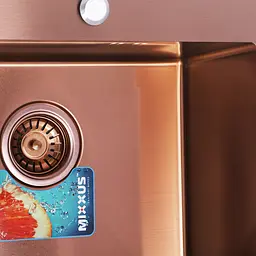 Кухонна мийка Mixxus Бронзова MX5843-200x1.0-PVD MX0577, Бронза - мініатюра 2