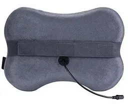 Масажна подушка NAIPO Back and Neck (Ultra-soft Plush Fabric) для спини та шиї з підігрівом та додатковою функцією масажу Шиатцу - мініатюра 3