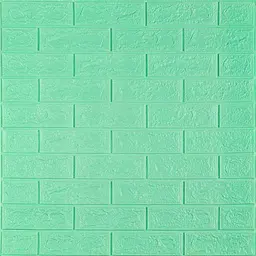 3D панель самоклеюча 700х770х5мм цегла М'ята (012-5) SW-00000148
