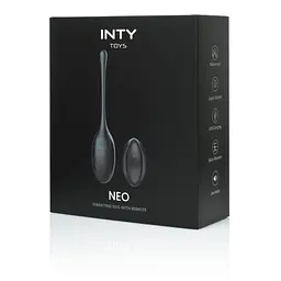 Віброяйце INTY Toys Neo 17.5 см (чорний) - мініатюра 6