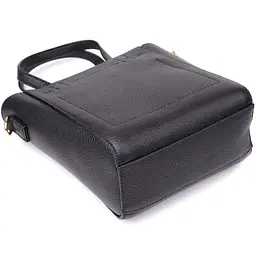 Трапецієподібна сумка для жінок з натуральної шкіри Vintage 16х19х9 см sum0027517 - мініатюра 7