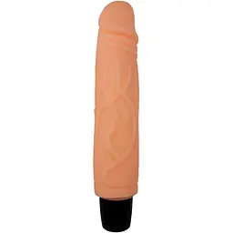 Реалістичний вібратор B - Series EasyLove Boss Tim 20 см тілесний