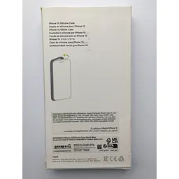 Оригінальний силіконовий чохол Apple Silicone Case MagSafe для iPhone 15 (6.1") Storm Blue MT0N3ZM/A - мініатюра 6