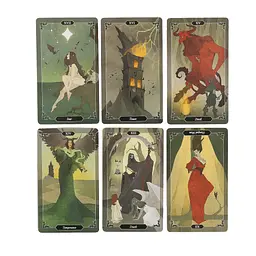 Карти Таро Tarot Deck Темний ліс Dark Wood 78 штук у комплекті 10 см - мініатюра 5