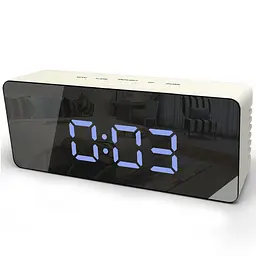 Годинник настільний Technoline WT475 White/Black Mirror (WT475) - мініатюра 3