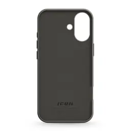 Силиконовый чехол для Apple iPhone 16, ICON2 Case, серый, противоударный, панель, защита всего корпуса, матовая поверхность Soft Touch, выступает над дисплеем, совместим с защитными стеклами и пленками, с микрофиброй, ArmorStandart (ARM81296) - мініатюра 2