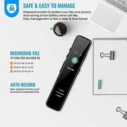 Диктофон цифровий з активацією голосом Savetek GS-R63 16 Гб (100566) - мініатюра 5