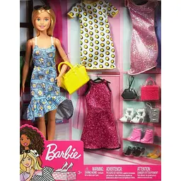 Лялька Barbie з нарядами, 29 см (GDJ40) - мініатюра 2