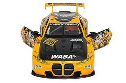 Іграшкова машинка гоночна BMW M4 GT3 1:24 Автопром світлозвукові ефекти металева 68296A(Y), кор. 26.5x13.5x1см - мініатюра 6