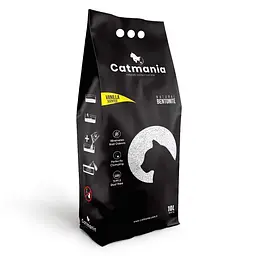 Бентонітовий наповнювач Catmania ваніль + жовті гранули, 10 л