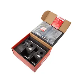 Змішувач для ванни з коротким зливом Koer KB-40028-07 KR5308 Графіт - мініатюра 8