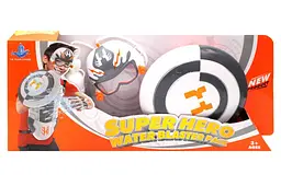 Набір дитячої водяної зброї супергероя рюкзак з маскою та щитом Super Hero Water Blaster Pack YYS-07 р.73х31х8, 5см