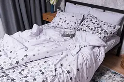 Підковдра Moon&Star Бязь Gold Люкс Little Stars Полуторна 143x210 см - мініатюра 4