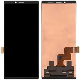 Дисплей Sony J9110 Xperia 1 чорний, OLED, PRC переклеєне скло