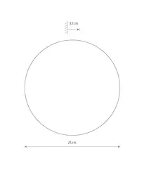 Бра, настінний світильник Nowodvorski 11290 Ring Timber M LED 1x10W 3000K 130Lm IP20 коричневий - мініатюра 8