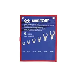 Набір розрізних ключів KING TONY 8-22 мм 6 шт 1306MRN
