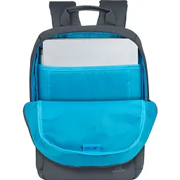 Рюкзак для ноутбука Rivacase 15.6 8265 (Dark Grey) (8265 (Dark Grey)) - мініатюра 4