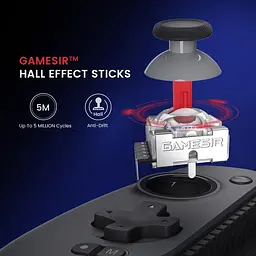 Геймпад GameSir G8 Plus Bluetooth для Switch, iOS, Android та планшетів, бездротовий геймпад, тригери - мініатюра 8