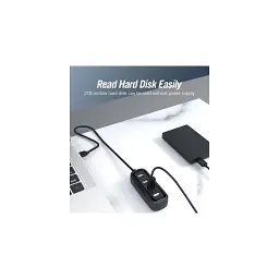 Концентратор Vention USB 2.0 to 4xUSB 2.0 0.15m black (VAS-J43-B015) - мініатюра 5