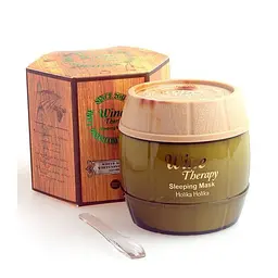 Нічна маска для обличчя Holika Holika Wine Therapy Sleeping Mask White Wine з екстрактом білого вина