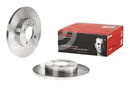 Диск гальмівний передній невентильований Chery Cowin II, E3, Fengyun 88-25р Brembo (08.5149.14)