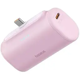 Портативна батарея Baseus Compact Fast Charging Power Bank Type-C Edition 5000 mAh 20W P10068306413-00 Pink - мініатюра 2