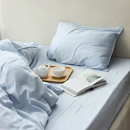 Наволочка MBM HOME Хмари над морем 50x75см BL-P-22 небесна блакить (BL-P-22 SKY BLUE) - мініатюра 6
