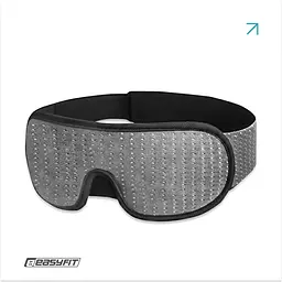 Маска для сну 3D EasyFit Dream з ефектом пам’яті (сіра)