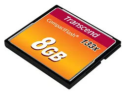 Transcend Карта пам'яті CF 8GB 133X - мініатюра 3