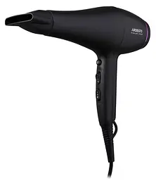 Фен Ardesto HD-Y222PRO, Black, 2200W, 2 швидкості, 3 режими, дифузор, концентратор, функція "Cool Shot", захист від перегріву, Soft Touch покриття