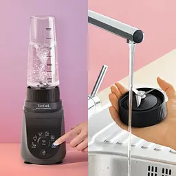 Блендер стаціонарний Tefal Blend UP Essential 800 Вт чорно-сірий (BL1EHBF0) - мініатюра 6