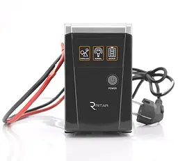 UPS з правильною синусоїдою Ritar RTSW500 LED 360Вт, 12V під зовнішній АКБ, заряд 5А/7А - мініатюра 1