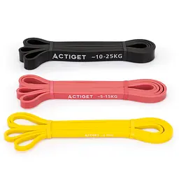 Еспандер-петля Actiget Power Band 2-25 кг (резина для фітнесу та спорту) набір 3 шт ACT0047 - мініатюра 3