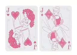 Карти гральні United States Playing Card Company Bicycle Disney Princess inspired (pink) (ВР_КИБДПІП) - мініатюра 6