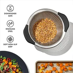 Друшляк Oxo Good Grips з нержавіючої сталі 2.8 л (11330800) - мініатюра 3