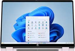 Ноутбук HP OmniBook 5 Flip x360 14-fp0032ua 14"2K IPS Ts,300n/Core3-100U(4.7)/8Gb/SSD512Gb/Int/DOS/Рожевий (C9RR7EA) - мініатюра 7