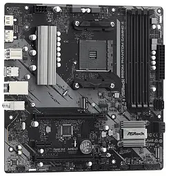 Материнська плата AM4 (B550) ASRock B550M Phantom Gaming 4, B550, 4xDDR4, CrossFireX, Int.Video(CPU), 4xSATA3, 2xM.2, 1xPCI-E 16x 4.0, 1xPCI-E 16x 3.0, 1xPCI-E 1x 3.0, ALC887, RTL8111H, 8xUSB3.2/4xUSB2.0, HDMI/DP, Micro ATX - мініатюра 3